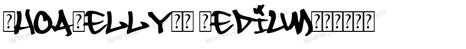 WhoaNellyNF Medium字体转换